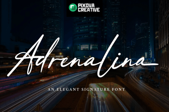 Adrenalina: The Signature Typeface for Scroll-Stopping Campaigns