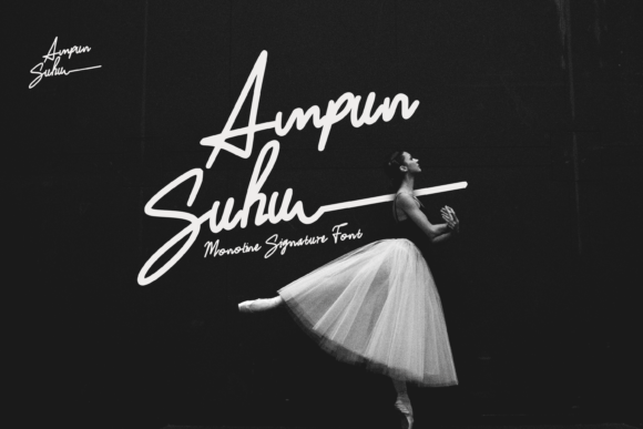 Ampun Suhu: The Elegant Script Font for Scroll-Stopping Campaigns