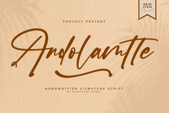 Andolamtte: The Handwritten Typeface That Elevates Small Business Branding