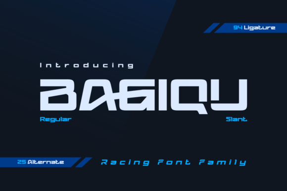 Bagiqu: The Sporty Sans Serif Font for High-Impact Campaigns