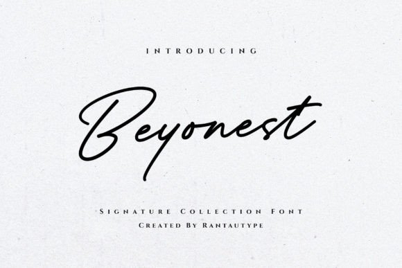 Beyonest: The Premium Script Font That Elevates Small Business Branding