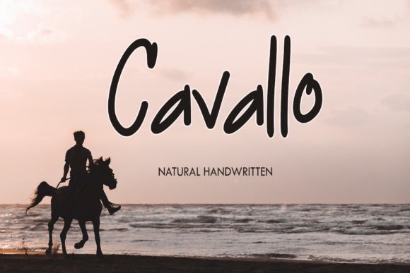 Cavallo: The Handwritten Font That Stops the Scroll