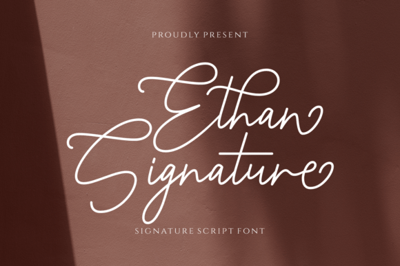Ethan Signature: The Perfect Script Font for Authentic Branding