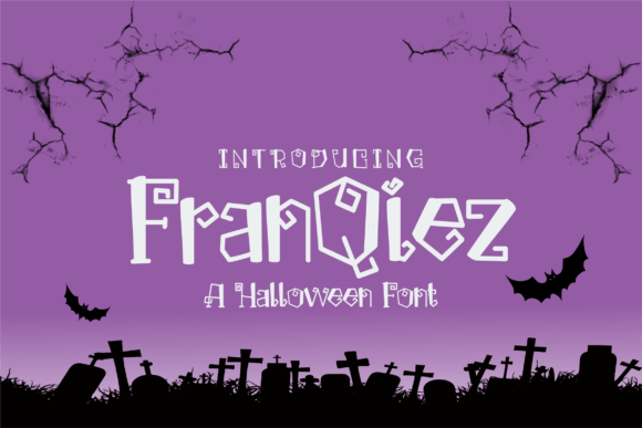 Franqiez: A Unique Typeface for Festive Crafts and Commercial Designs