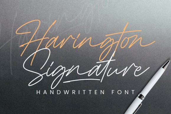Harington Signature: The Perfect Script Font for Authentic Branding