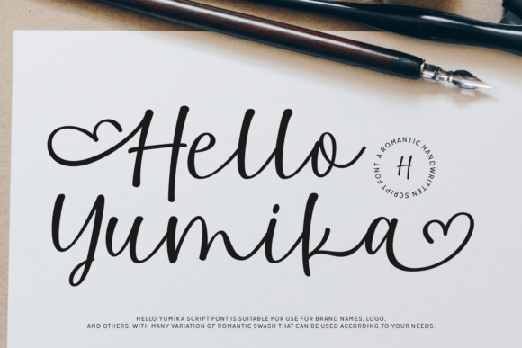 Hello Yumika: A Handwritten Typeface for Modern Editorial Design