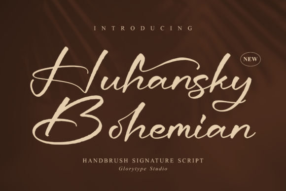 Huhansky Bohemian: The Handwritten Typeface That Stops the Scroll