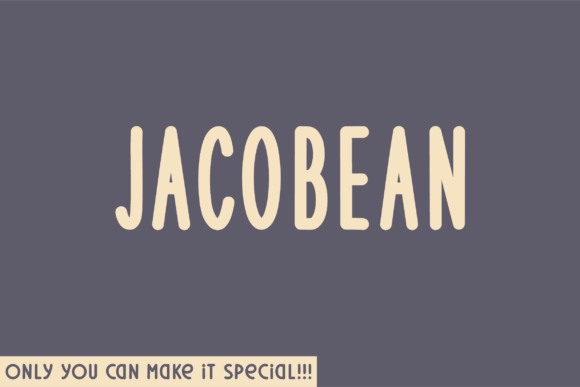 Jacobean Rounded: A Handcrafted Typeface for Editorial Design