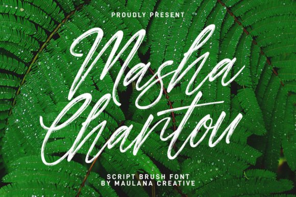 Masha Chantou: The Authentic Script Typeface for Campaign Design