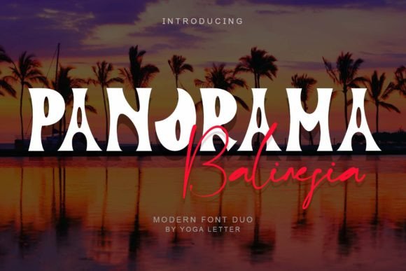 Panorama Balinesia: A Modern Typeface for Editorial Design