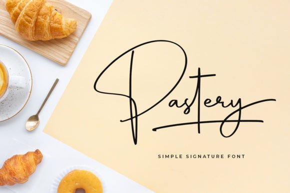 Pastery: The Signature Typeface for Authentic Small Business Branding