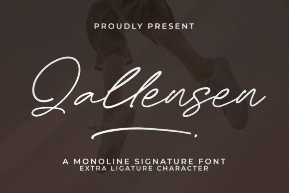 Qallensen: The Monoline Handwritten Font That Elevates Small Business Branding