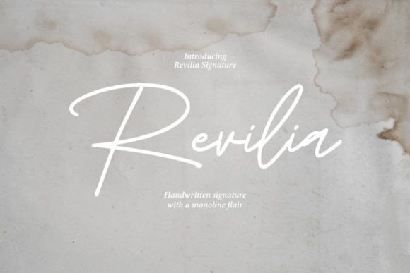 Revilia Typeface Review: A Signature Script for Digital Branding