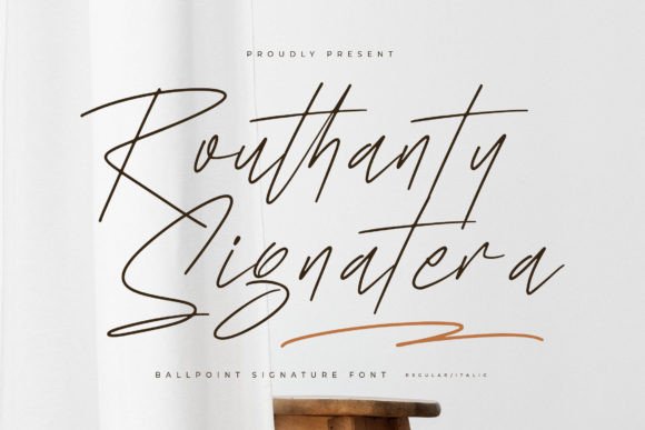 Routhanty Signatera: The Luxury Script Typeface for Editorial Design