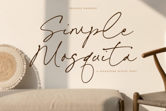 Simple Mosquita: The Script Font That Elevates Your Brand Identity