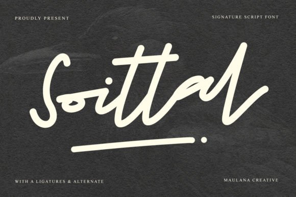 Soittal: The Authentic Script Font for Modern Campaigns