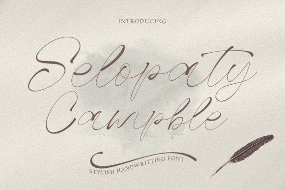 Why Selopaty Campble Is the Perfect Script Font for Editorial Design