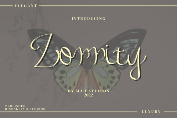 Zorrity: The Handwritten Typeface for Modern Editorial Design